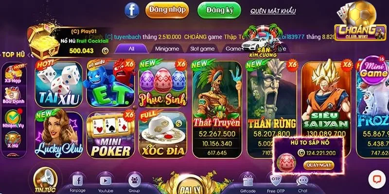 Các siêu phẩm minigames chơi nhanh thắng lớn hấp dẫn