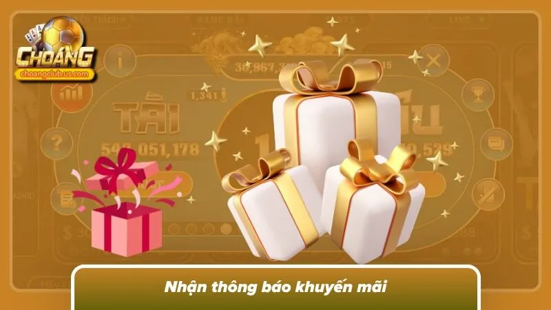 Nhận ưu đãi kịp thời