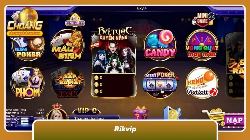 App Rikvip vạn người mê