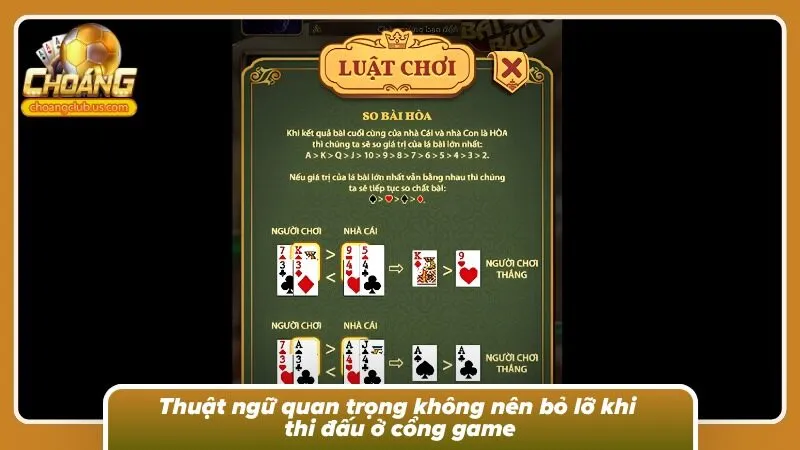 Top những thuật ngữ đặc biệt quan trọng thường được sử dụng