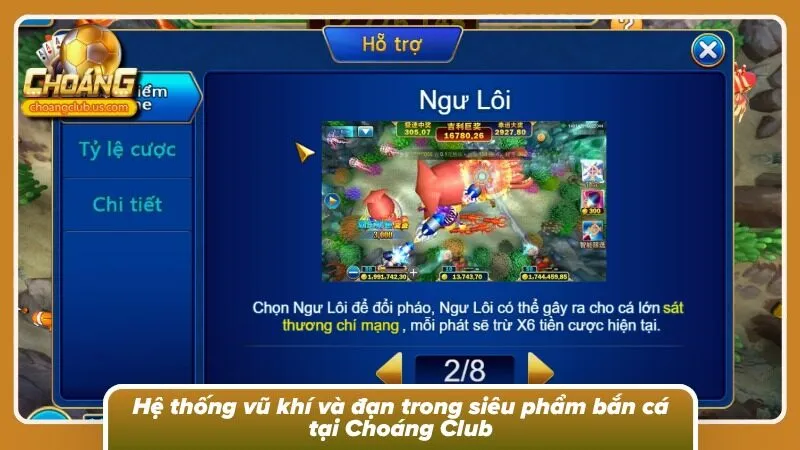 Khám phá các loại vũ khí cùng mức đạn có thể tham khảo