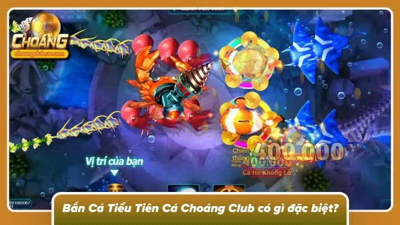 Giao diện bắn cá 3D cùng hiệu ứng đại dương chân thực
