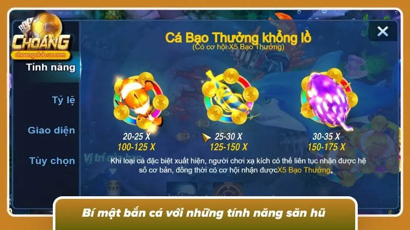 Những tính năng đặc biệt giúp tăng trải nghiệm săn thưởng