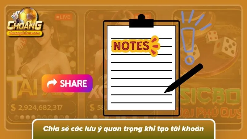 Những lưu ý cần kiểm tra để bảo vệ tài khoản Choáng Club