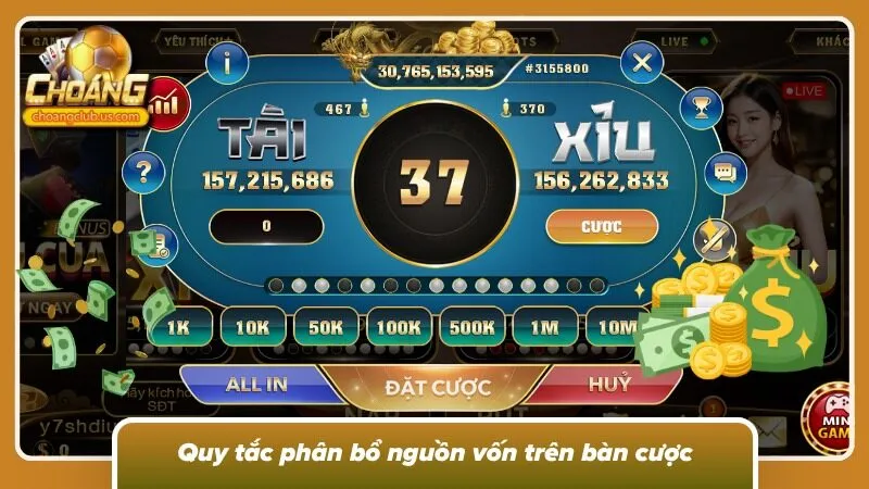 Chiến lược phân chia vốn khi cược 