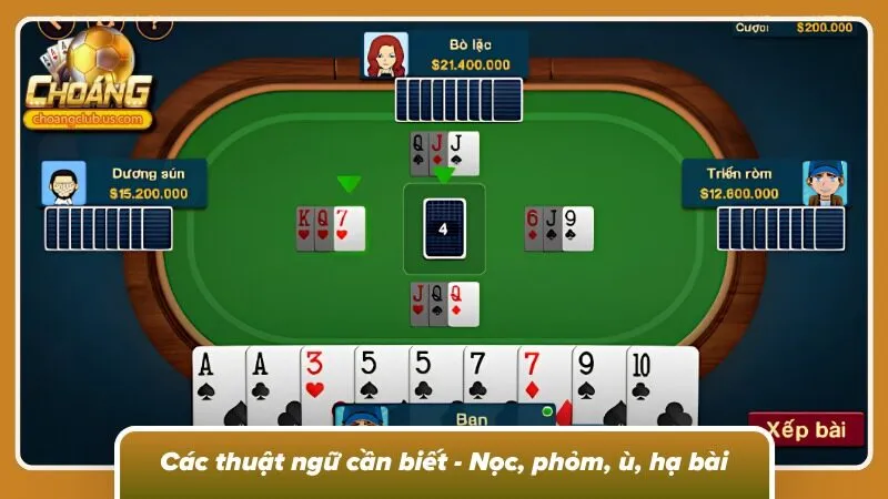 Hệ thống hiển thị lời giải thích cách chơi cùng các nút game