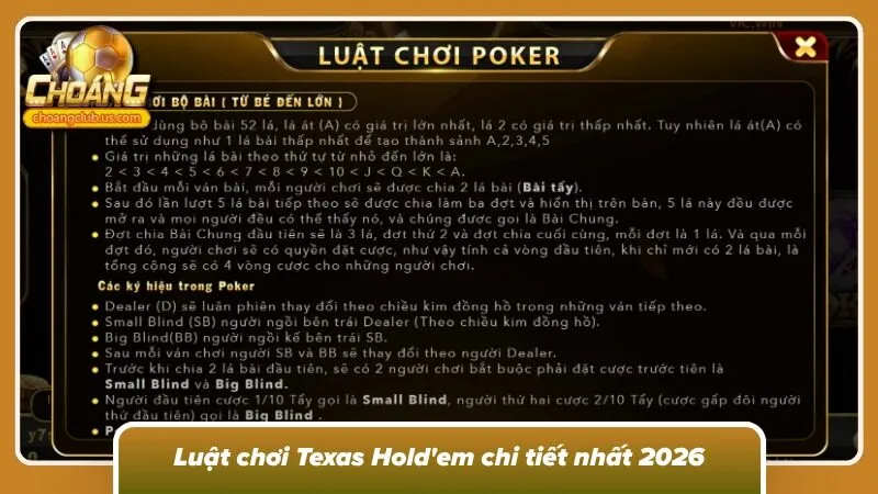 Luật chơi dễ hiểu cho newbie