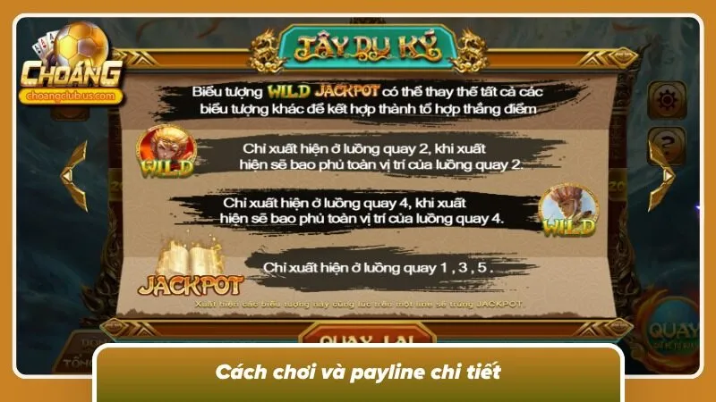 Cách chơi từ cơ bản cho đến payline chi tiết rõ ràng